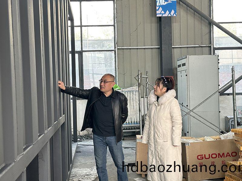 熱烈歡迎青(qing)島港(gang)項目荊總蒞(li)臨(lin)我司(si)視詧工作